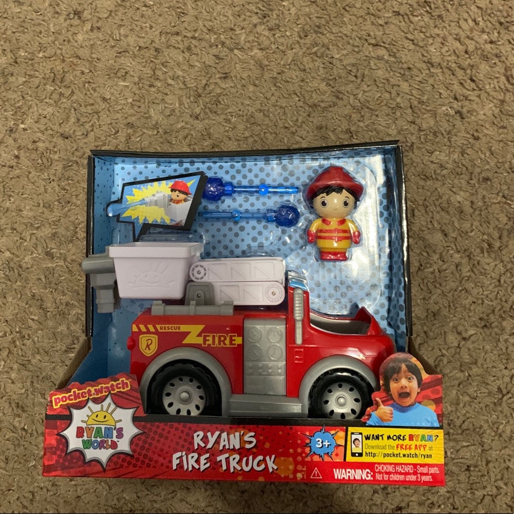 RYANS WORLD ryans fire truck and character